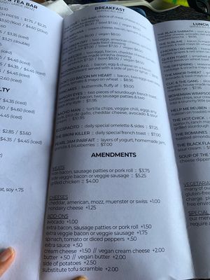 Vegan options  at The Union Market & Gallery in Tuckerton