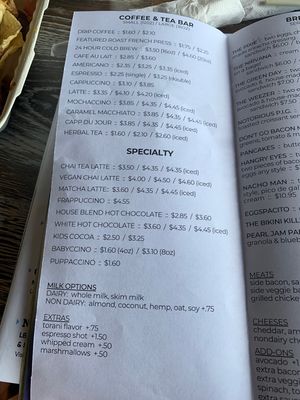 Vegan options  at The Union Market & Gallery in Tuckerton