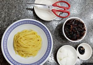 Vegan Jjajangmyeon at Taehwawon 태화원 in Incheon