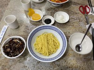 Jajangmyeon  at Taehwawon 태화원 in Incheon
