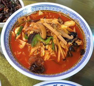 Vegan Jjamppong 채식짬뽕 at Taehwawon 태화원 in Incheon