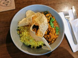 Cauliflower curry at The Duke in Enmore