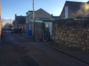 Street view at Karmic Cakery in Berwick-upon-tweed