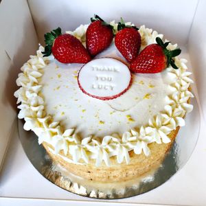 Celebration cake  at Karmic Cakery in Berwick-upon-tweed