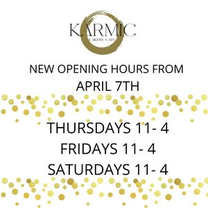   at Karmic Cakery in Berwick-upon-tweed