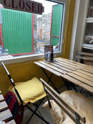 Inside  at Karmic Cakery in Berwick-upon-tweed