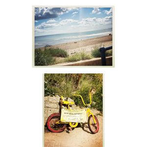 The Cakery is a short stroll from  Spittal beach at Karmic Cakery in Berwick-upon-tweed