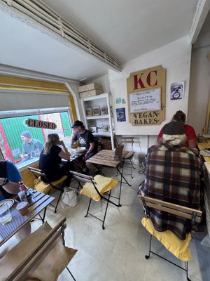 Inside   at Karmic Cakery in Berwick-upon-tweed