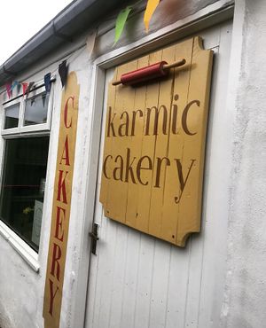 New premises at Spittal Nov 2018 (from social media) at Karmic Cakery in Berwick-upon-tweed