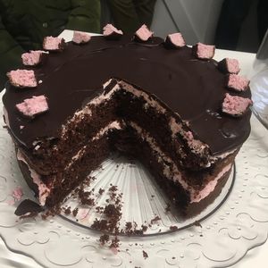 One of the opening event cakes (from social media) at Karmic Cakery in Berwick-upon-tweed