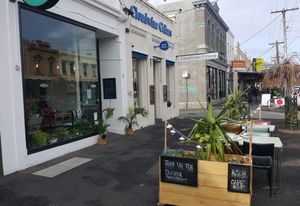 Outside. at The Ambitious Act in South Melbourne