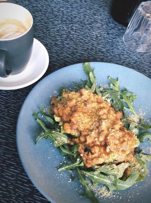 Bean breakfast  at The Ambitious Act in South Melbourne