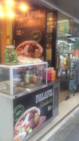 Falafel  at Falafel Michelin in Bangkok