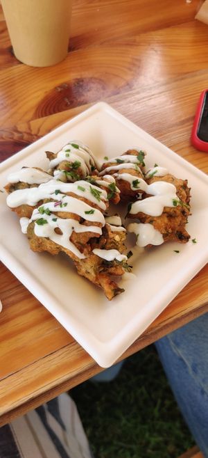Buñuelos de Algas at AguaViento WaterWind - Food Truck in Cadiz