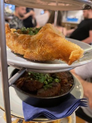 Vegan options   at The Real Greek - Soho in London