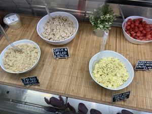 Salads at Harmony Plant Fare in Cincinnati