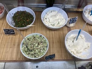 Salads at Harmony Plant Fare in Cincinnati