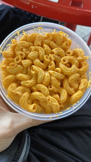 Mac n cheese  at Harmony Plant Fare in Cincinnati