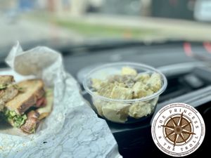 Potato salad   at Harmony Plant Fare in Cincinnati