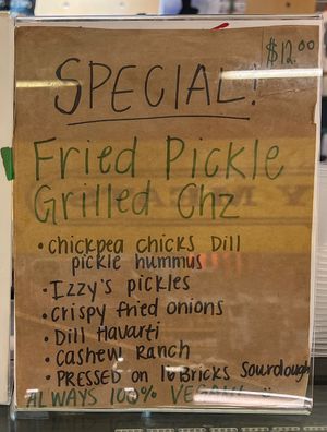 Harmony Plant Fare: current sandwich special!   at Harmony Plant Fare in Cincinnati