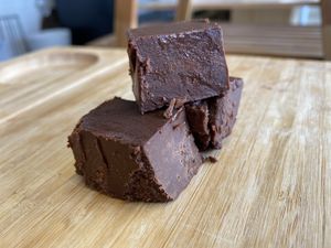 Mama Lynne’s Chocolate Fudge at Harmony Plant Fare in Cincinnati