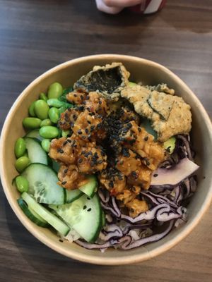 poke bowl  at Eazie in Amsterdam