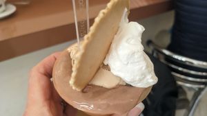 Ice cream at Antica Latteria in Messina