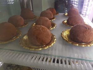 Vegan tartufo  at Antica Latteria in Messina