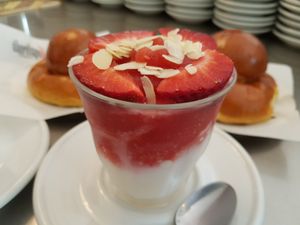 Granita at Antica Latteria in Messina