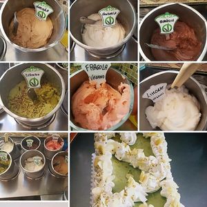 Gelati at Antica Latteria in Messina