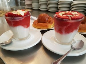 Granita at Antica Latteria in Messina