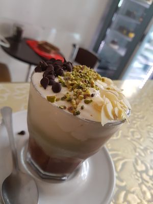 Granita at Antica Latteria in Messina