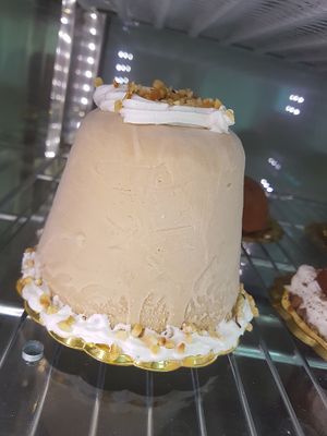 Icecream cake at Antica Latteria in Messina