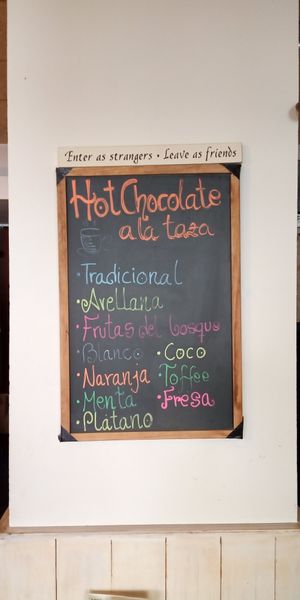 Chocolates! at Kikarea Coffee & Bakery in Bilbao