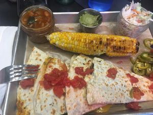 Vegan quesadilla  at Ole Red in Nashville