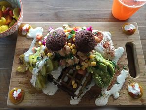 Walafel at The Black Yard in Ormond