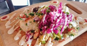 Walafel at The Black Yard in Ormond