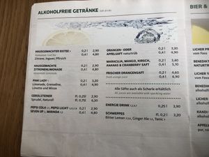 Speisekarte der Zeil-Kittchen (alles vegan!)  at Zeil Kitchen in Frankfurt