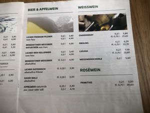 Speisekarte der Zeil-Kittchen (alles vegan!)  at Zeil Kitchen in Frankfurt