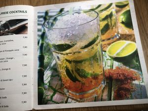 Speisekarte der Zeil-Kittchen (alles vegan!)  at Zeil Kitchen in Frankfurt