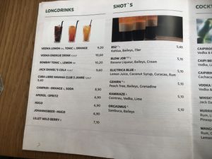 Speisekarte der Zeil-Kittchen (alles vegan!)  at Zeil Kitchen in Frankfurt