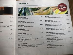 Speisekarte der Zeil-Kittchen (alles vegan!)  at Zeil Kitchen in Frankfurt