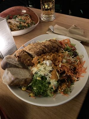 ceasar salad at Zeil Kitchen in Frankfurt