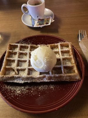 Waffel at Zeil Kitchen in Frankfurt
