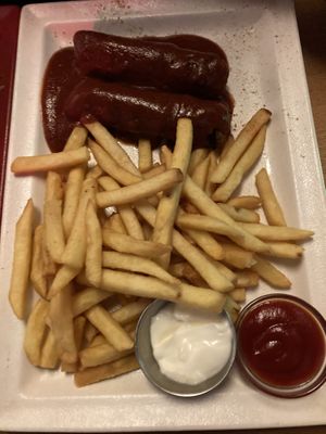 Curry Wurst  at Zeil Kitchen in Frankfurt