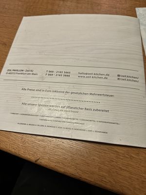  #Veganuary at Zeil Kitchen in Frankfurt