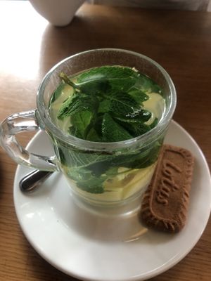 Mint ginger tea   at Zeil Kitchen in Frankfurt