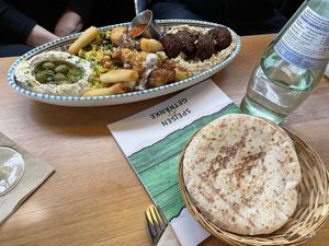 Appetizer plate (1-2 person), mixed plate with a lot options from the appetizer menu   at Zeil Kitchen in Frankfurt