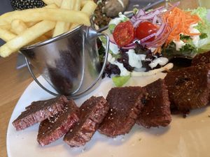 Redefine meat steak ❤️  at Zeil Kitchen in Frankfurt