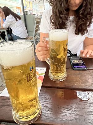 Pilsner Beer  at Zeil Kitchen in Frankfurt